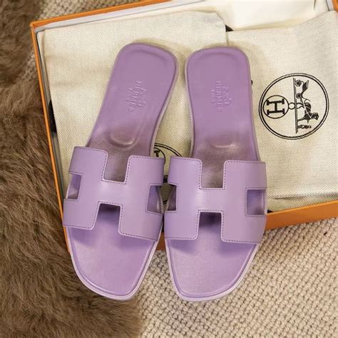 Hermes Oran Violet Parme .